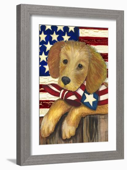 4th of July-Laurie Korsgaden-Framed Giclee Print