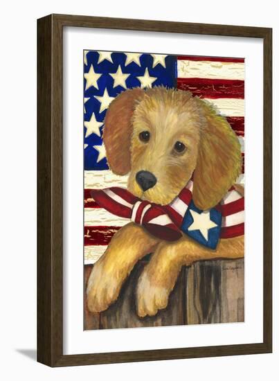 4th of July-Laurie Korsgaden-Framed Giclee Print