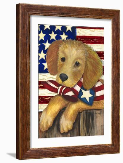 4th of July-Laurie Korsgaden-Framed Giclee Print