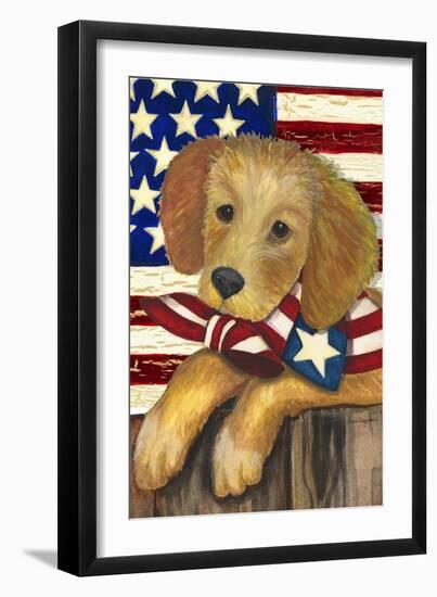 4th of July-Laurie Korsgaden-Framed Giclee Print