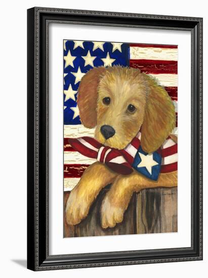 4th of July-Laurie Korsgaden-Framed Giclee Print