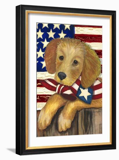 4th of July-Laurie Korsgaden-Framed Giclee Print