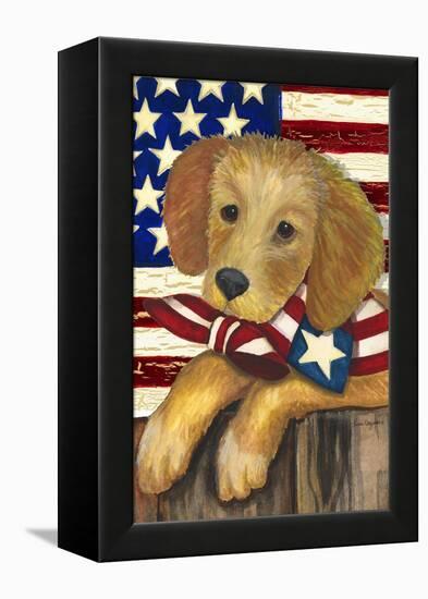 4th of July-Laurie Korsgaden-Framed Premier Image Canvas