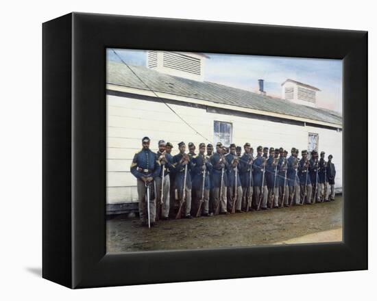 4Th U.S. Colored Infantry-null-Framed Premier Image Canvas