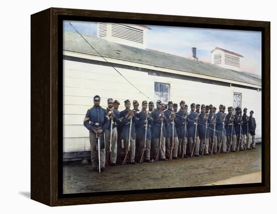4Th U.S. Colored Infantry-null-Framed Premier Image Canvas