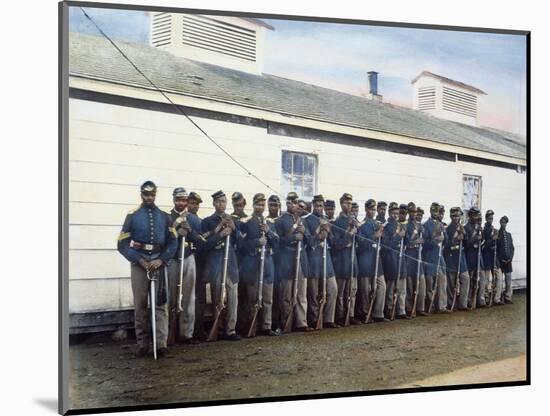 4Th U.S. Colored Infantry-null-Mounted Photographic Print