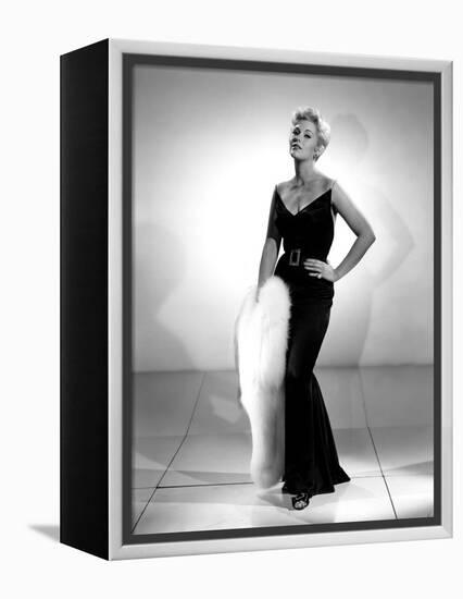 5 AGAINST THE HOUSE, 1955 directed by PHIL KARLSON with Kim Novak (b/w photo)-null-Framed Stretched Canvas