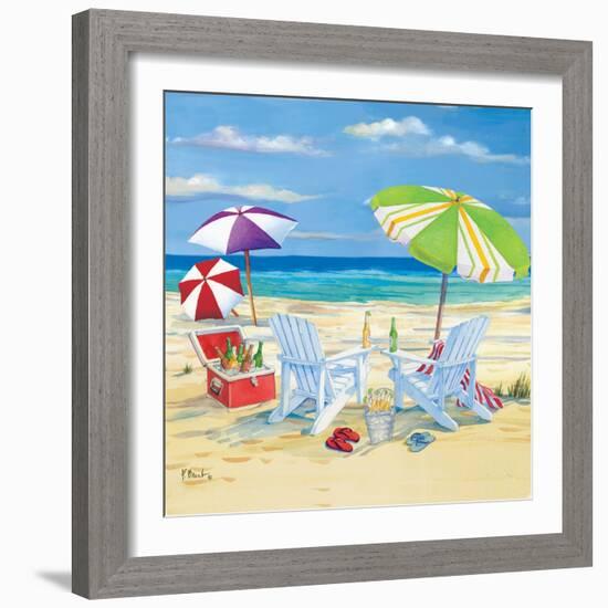 5 o'clock Beach I-Paul Brent-Framed Art Print