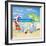 5 o'clock Beach I-Paul Brent-Framed Art Print