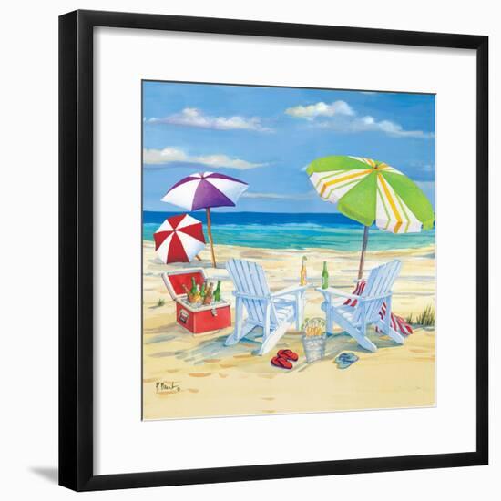 5 o'clock Beach I-Paul Brent-Framed Art Print