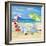 5 o'clock Beach I-Paul Brent-Framed Art Print