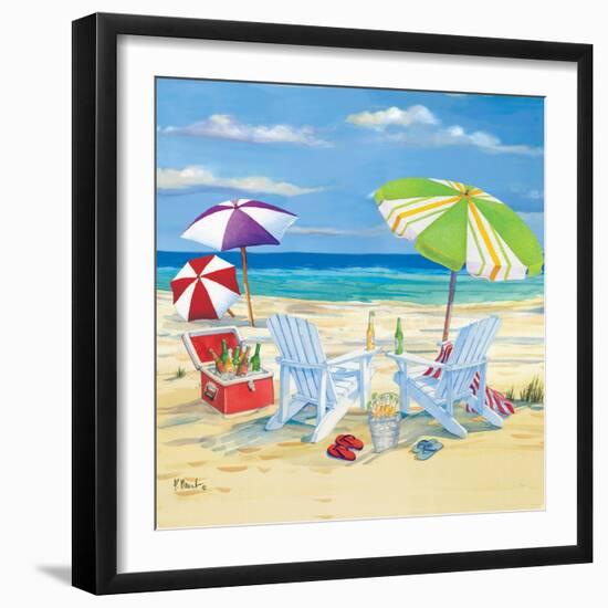 5 o'clock Beach I-Paul Brent-Framed Art Print