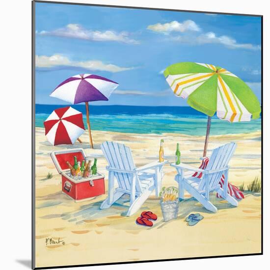 5 o'clock Beach I-Paul Brent-Mounted Art Print