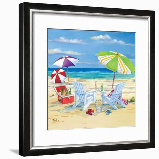 5 o'clock Beach I-Paul Brent-Framed Art Print