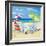 5 o'clock Beach I-Paul Brent-Framed Art Print