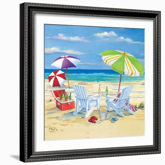 5 o'clock Beach I-Paul Brent-Framed Art Print