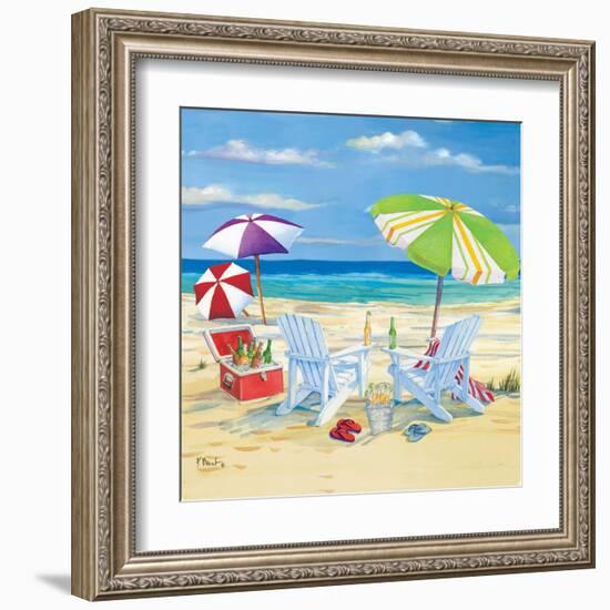 5 o'clock Beach I-Paul Brent-Framed Art Print