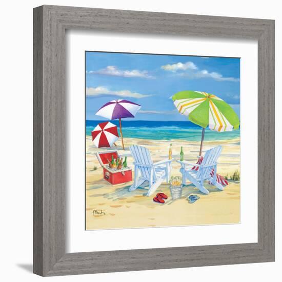 5 o'clock Beach I-Paul Brent-Framed Art Print