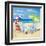 5 o'clock Beach I-Paul Brent-Framed Art Print