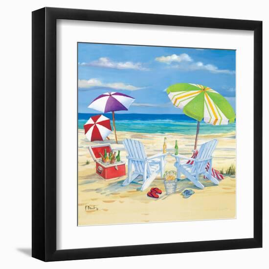 5 o'clock Beach I-Paul Brent-Framed Art Print