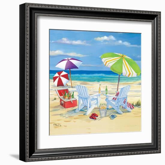 5 o'clock Beach I-Paul Brent-Framed Art Print