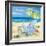 5 o'clock Beach II-Paul Brent-Framed Art Print