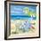 5 o'clock Beach II-Paul Brent-Framed Art Print