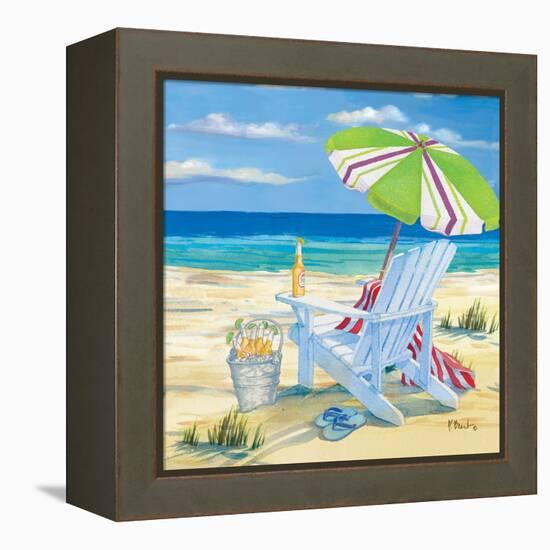 5 o'clock Beach II-Paul Brent-Framed Stretched Canvas