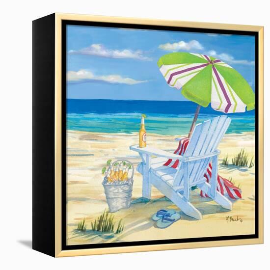 5 o'clock Beach II-Paul Brent-Framed Stretched Canvas