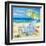 5 o'clock Beach II-Paul Brent-Framed Art Print