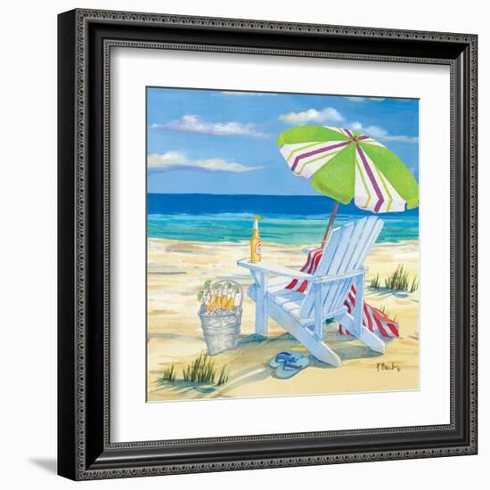 5 o'clock Beach II-Paul Brent-Framed Art Print