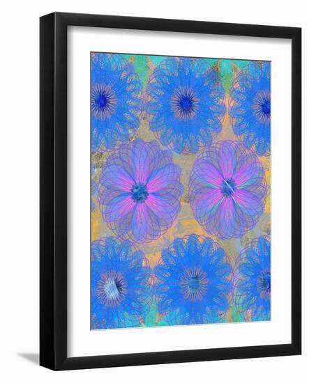 5 of 22 abstract art Circle Color Decor 3 D E-Ricki Mountain-Framed Art Print