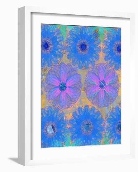 5 of 22 abstract art Circle Color Decor 3 D E-Ricki Mountain-Framed Art Print