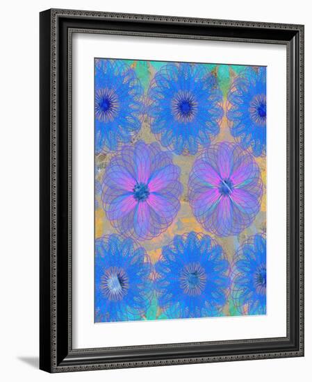5 of 22 abstract art Circle Color Decor 3 D E-Ricki Mountain-Framed Art Print