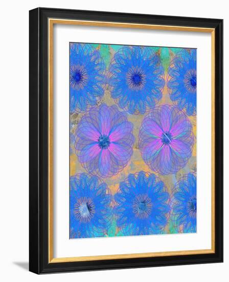 5 of 22 abstract art Circle Color Decor 3 D E-Ricki Mountain-Framed Art Print