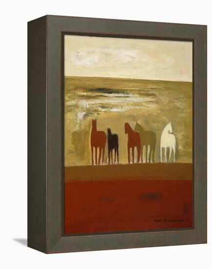 5 Ponies-Karen Bezuidenhout-Framed Premier Image Canvas