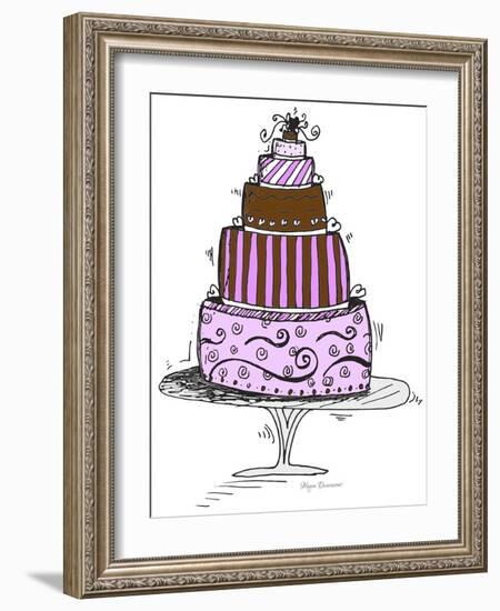 5 Tier Cake-Megan Aroon Duncanson-Framed Giclee Print