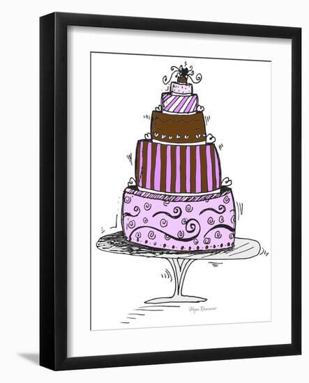 5 Tier Cake-Megan Aroon Duncanson-Framed Giclee Print