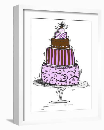 5 Tier Cake-Megan Aroon Duncanson-Framed Giclee Print