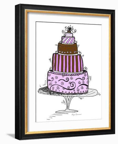 5 Tier Cake-Megan Aroon Duncanson-Framed Giclee Print