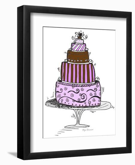 5 Tier Cake-Megan Aroon Duncanson-Framed Giclee Print