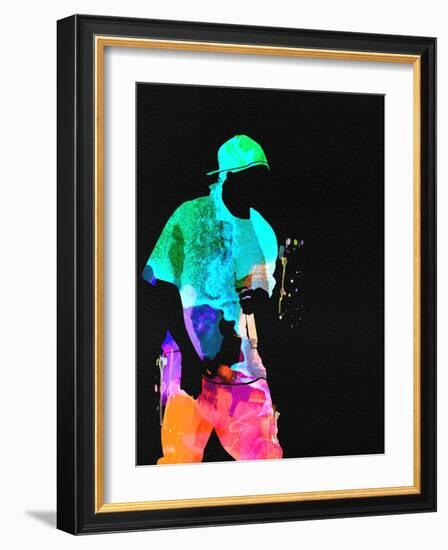 50 Cent Watercolor-Lana Feldman-Framed Art Print