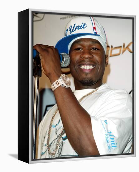 50 Cent-null-Framed Stretched Canvas