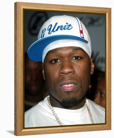 50 Cent-null-Framed Stretched Canvas