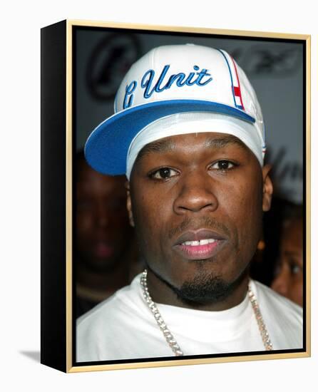 50 Cent-null-Framed Stretched Canvas