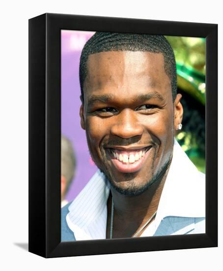 50 Cent-null-Framed Stretched Canvas