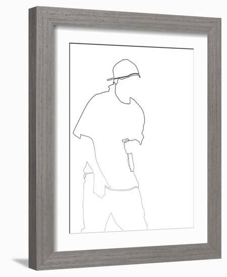 50 Cent-Logan Huxley-Framed Premium Giclee Print