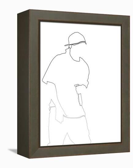 50 Cent-Logan Huxley-Framed Stretched Canvas