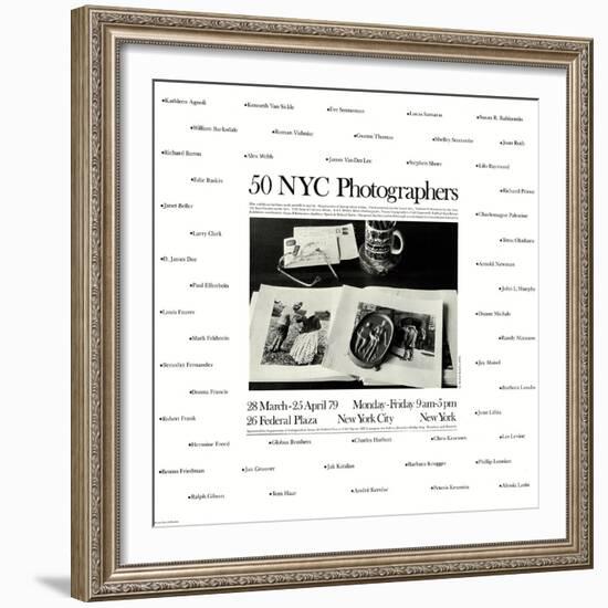 50 NYC Photographers-Andre Kertesz-Framed Collectable Print