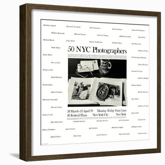 50 NYC Photographers-Andre Kertesz-Framed Collectable Print